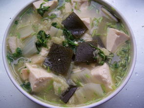 	豆腐跟海(hǎi)帶搭配更營養